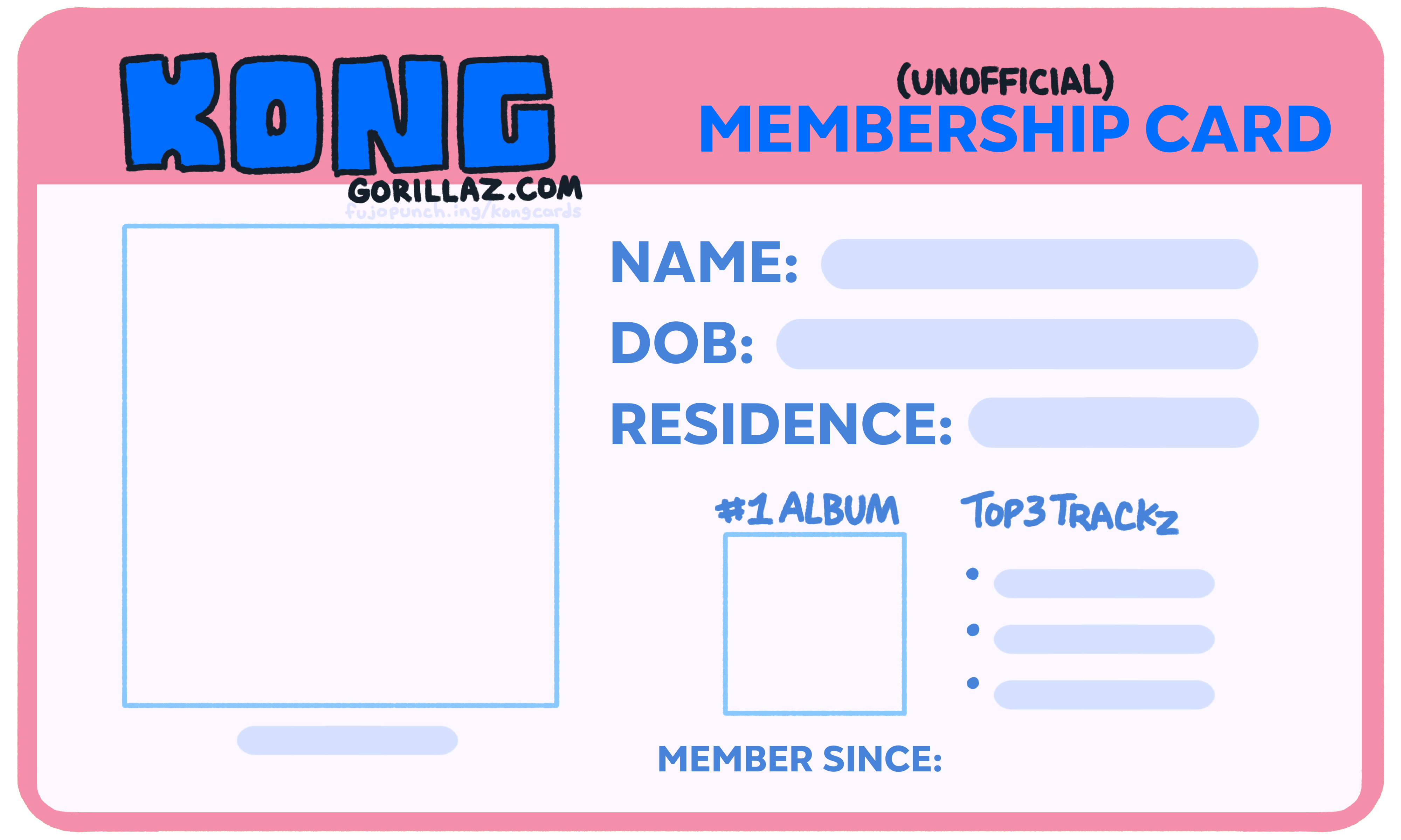 premade card with colors based on 2D