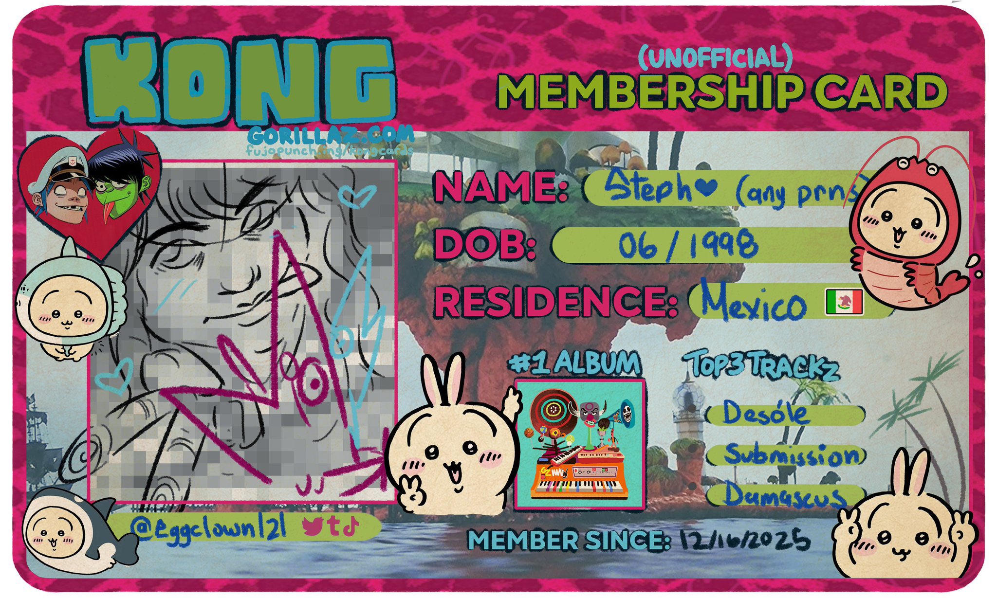 customized card by eggclown121