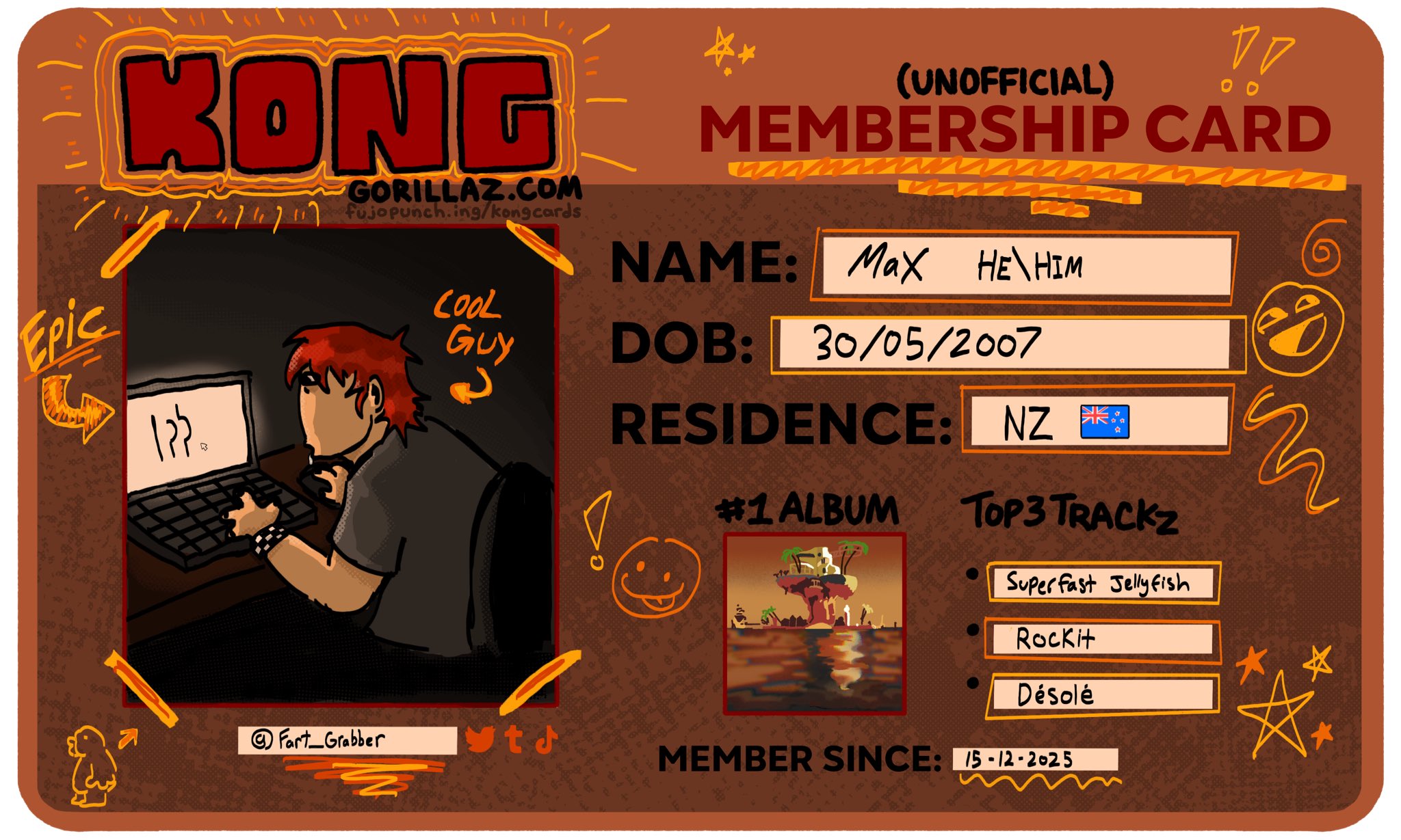 customized card by fartgrabs