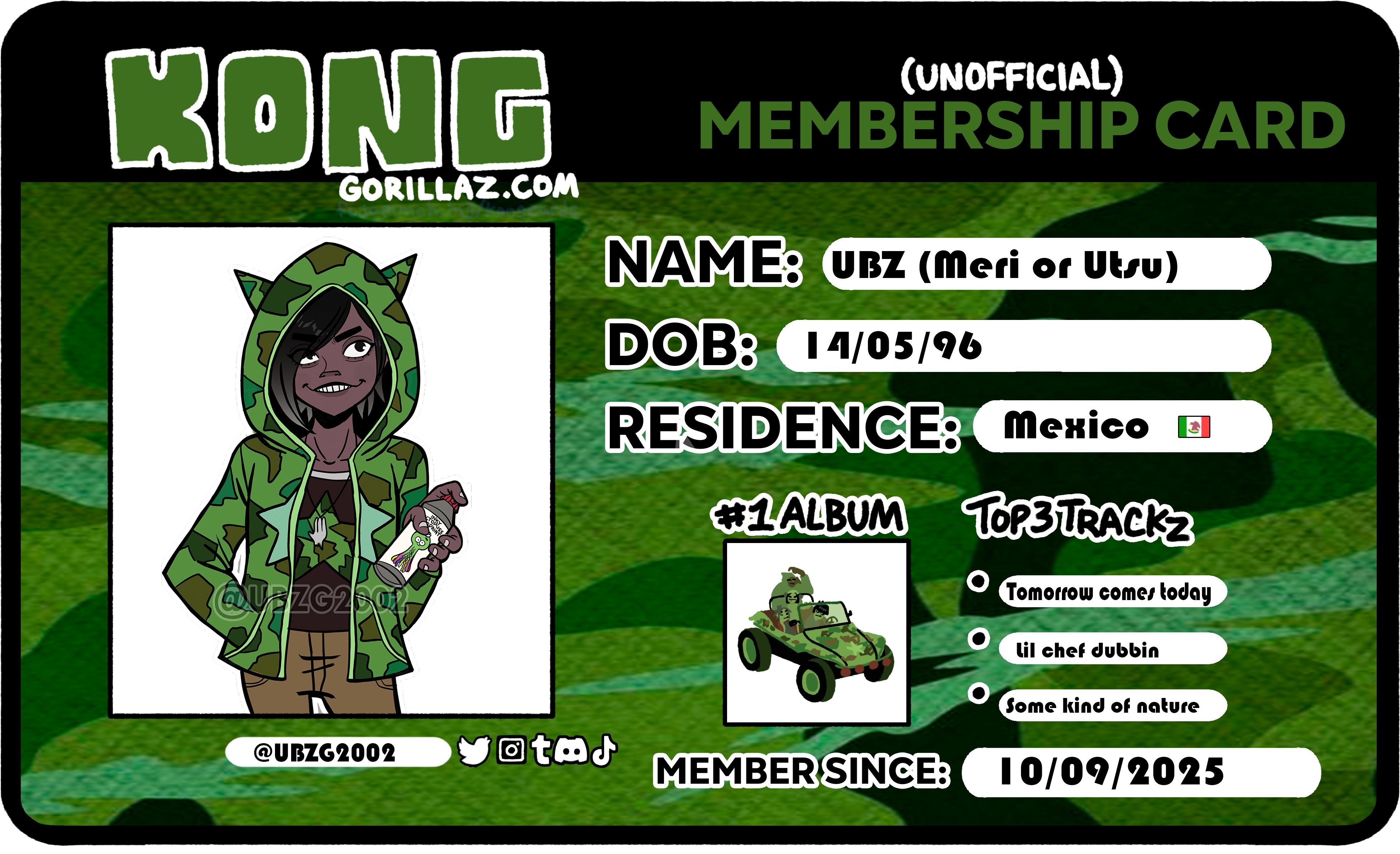 self-titled themed card by ubzg2002